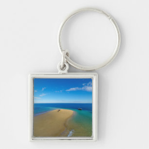 Porte-clés Barre de sable et île d'Ibos du dhaw  , Mozambiqu