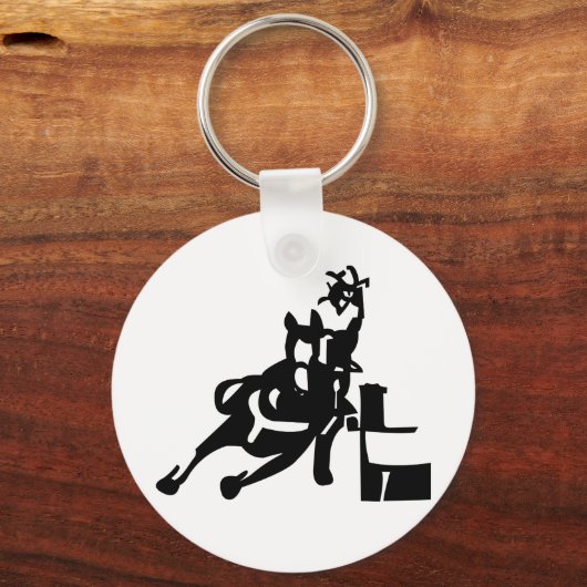 Porte-clés Barrel Racer (Recto)