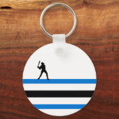 Porte-clés baseball. airstar. (Recto)