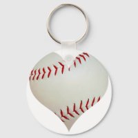 Baseball Américain En Forme De Coeur