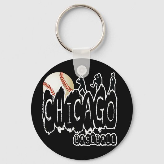 PORTE-CLÉS BASEBALL CHICAGO (Recto)