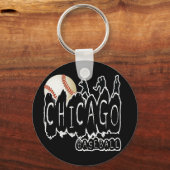 PORTE-CLÉS BASEBALL CHICAGO (Recto)