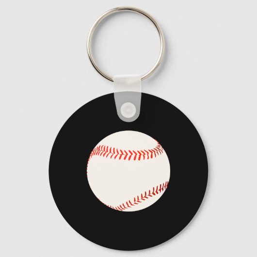Porte-clés Baseball Design (Recto)