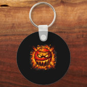 Porte-clés Baseball Drip Colère Slime Ball Graphique (Recto)