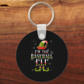 Porte-clés Baseball Elf Christmas (Recto)