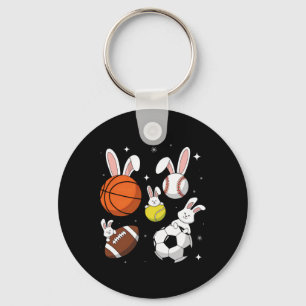 Porte-clés Baseball Football Football Football Sport Pâques