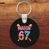Porte-clés Baseball goutte de glace Mason 67 (Recto)