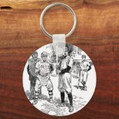 Porte-clés Baseball : Joueurs (Recto)