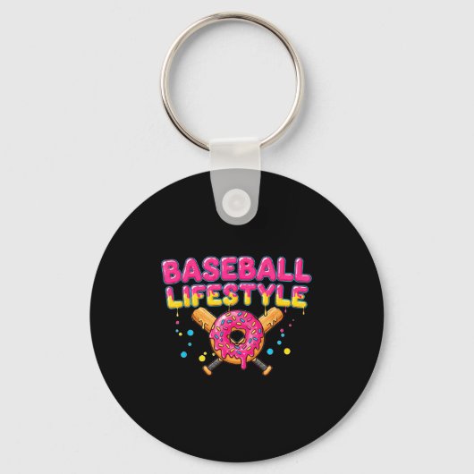Porte-clés Baseball Lifestyle 101 Apparel Youth Drip Baseball (Recto)