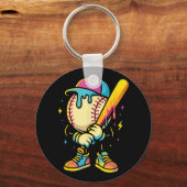 Porte-clés Baseball Lifestyle 101 Vêtements Jeune Baseball Dr (Recto)