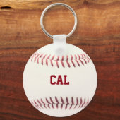 Porte-clés Baseball look Porte - clé personnalisé (Recto)