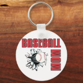 Porte-clés Baseball Mom (Recto)