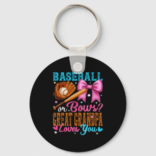 Porte-clés Baseball Ou Arcs Super Papi T'aime Révélation De S