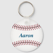 Porte-clés baseball personnalisé (Recto)