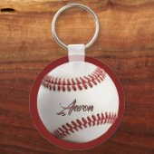 Porte-clés Baseball Personnalisé (Recto)