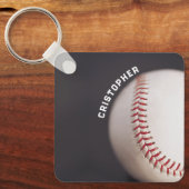 Porte-clés Baseball Personnalisé (Recto)