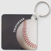 Porte-clés Baseball Personnalisé (Dos)