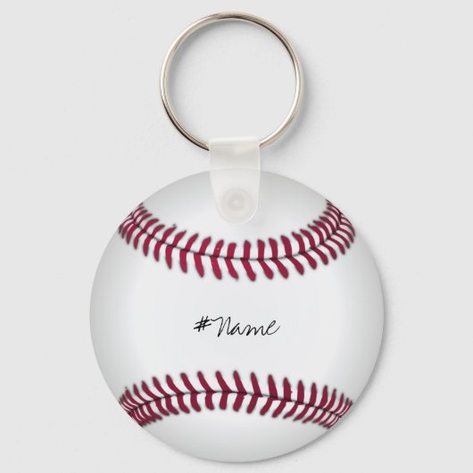 Porte-clés Baseball (Personnaliser) (Recto)