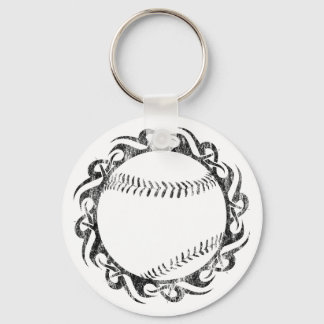 Porte-clés baseball. tribal.