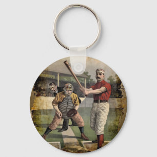Porte-clés Baseball : Vintage