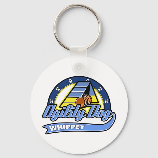 Porte-clés Baseball Whippet Agilité (Recto)