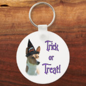 Porte-clés Basenji Trick (Recto)