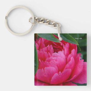 Porte-clés Bashful Pink Peony
