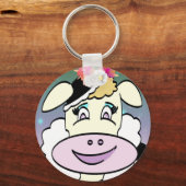 porte clés basique " portrait de vache " sleutelhanger (Voorkant)