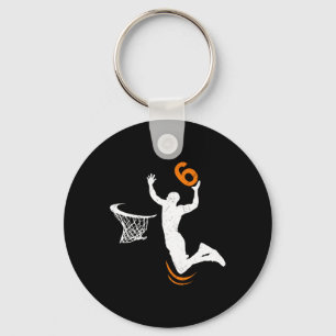 Porte-clés Basket-ball 6 ans Dunk 6 ans Fête Boys