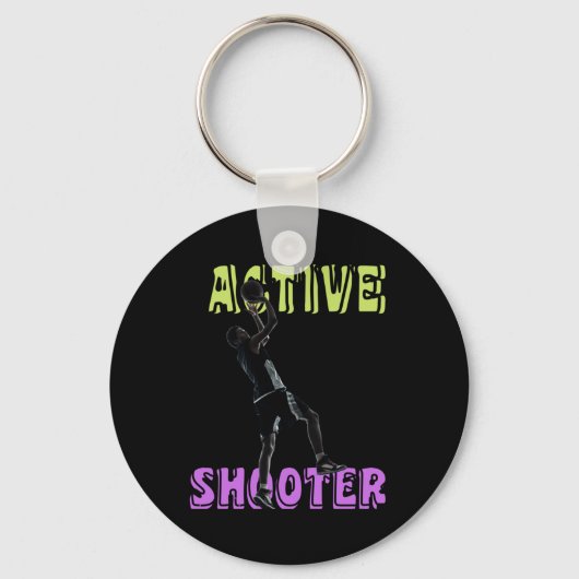 Porte-clés Basket-ball actif 3 (Recto)