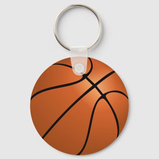 Porte-clés basket-ball (balle) (Recto)