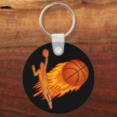 Porte-clés Basket-ball bon marché cadeaux de l'équipe de bask (Recto)