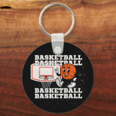 Porte-clés Basket-ball - Cerceau (Recto)