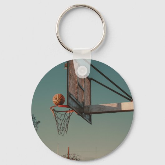 Porte-clés Basket-ball cool (Recto)