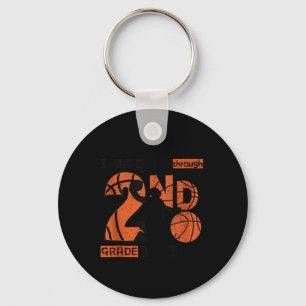 Porte-clés Basket-ball de 2e année Retour à l'école Dunking M