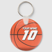 Porte-clés Basket-ball du Personalized (Verso)