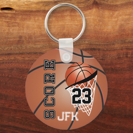 Porte-clés Basket-ball du Personalized (Recto)