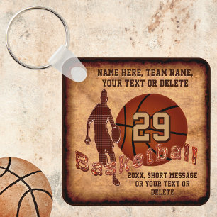 Porte-clés Basket-Ball Favoris À Thème, Basket-Ball