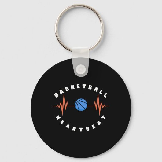 Porte-clés Basket-ball Heartbeat 6 (Recto)