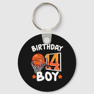 Porte-clés Basket-Ball Im 14 Ans 14ème Décor Boy