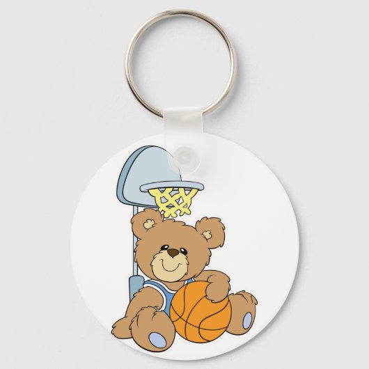Porte-clés Basket-ball mignon (Recto)