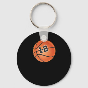 Porte-clés Basket-ball Numéro 12