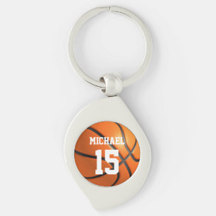 Porte-clés Basket-ball Votre nom