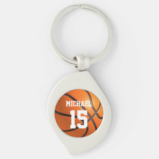 Porte-clés Basket-ball Votre nom