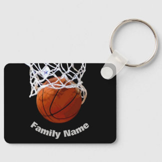 Porte-clés Basket-ball Votre nom