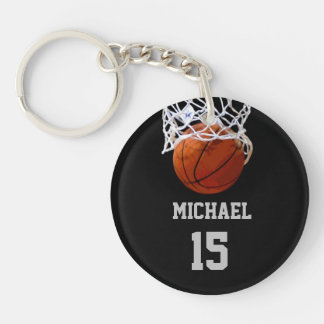 Porte-clés Basket-ball Votre nom