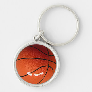 Porte-clés Basket-ball Votre nom Personnalisé