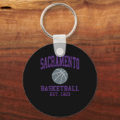 Porte-clés Basket de Sacramento (Recto)