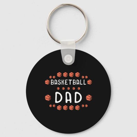 Porte-clés Basket papa Fan Best Daddy Ever Hooper (Recto)