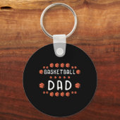 Porte-clés Basket papa Fan Best Daddy Ever Hooper (Recto)